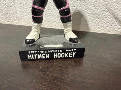 BRET HART Wendy's Bobblehead Calgary Hitmen Hockey 7"