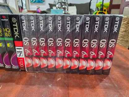 New! Blank VHS Tapes - 20 Available