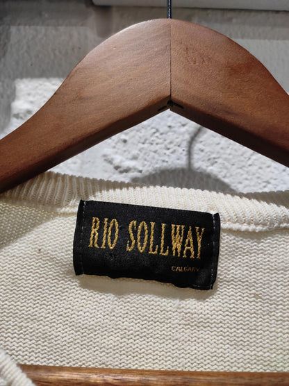 Rio Sollway Calgary Beige Pullover Sweater