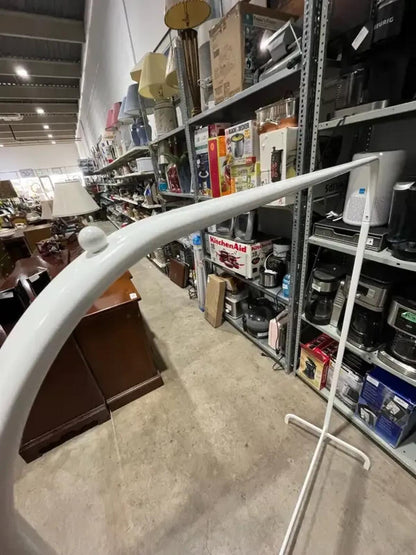 White IKEA Clothing Rack