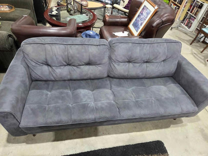 Gray Modern Tufted Sofa