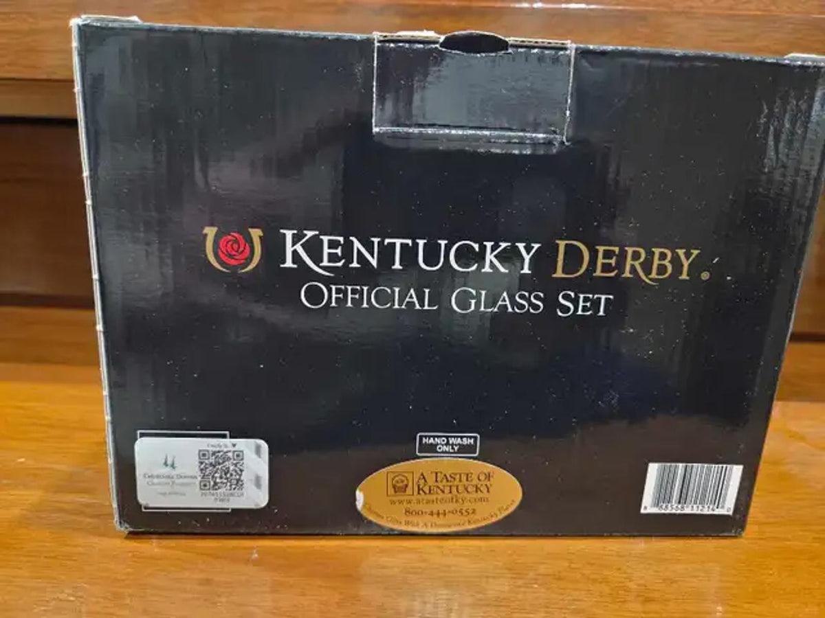 Nouveau - Ensemble de verres Kentucky Derby