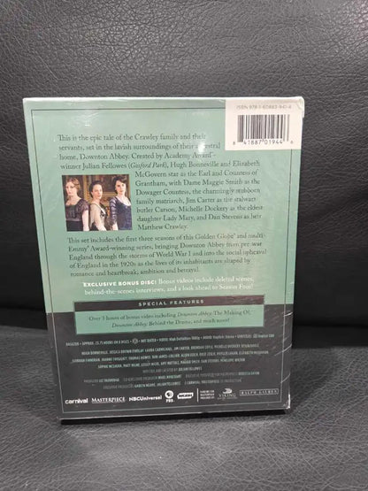 New! Downton Abbey Blu-Ray Seasons 1-3