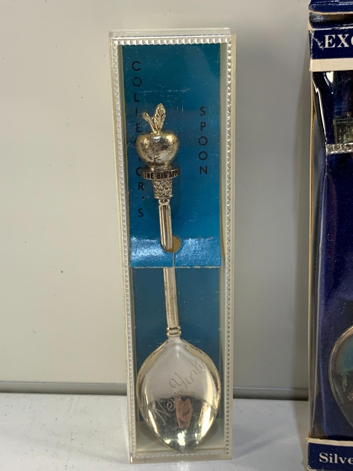 Lot of 2 Collectable Souvenir Spoons