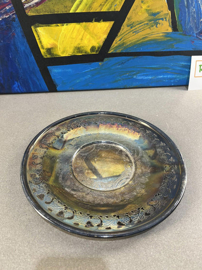 Vintage Round Plate SP Copper Made in Canada