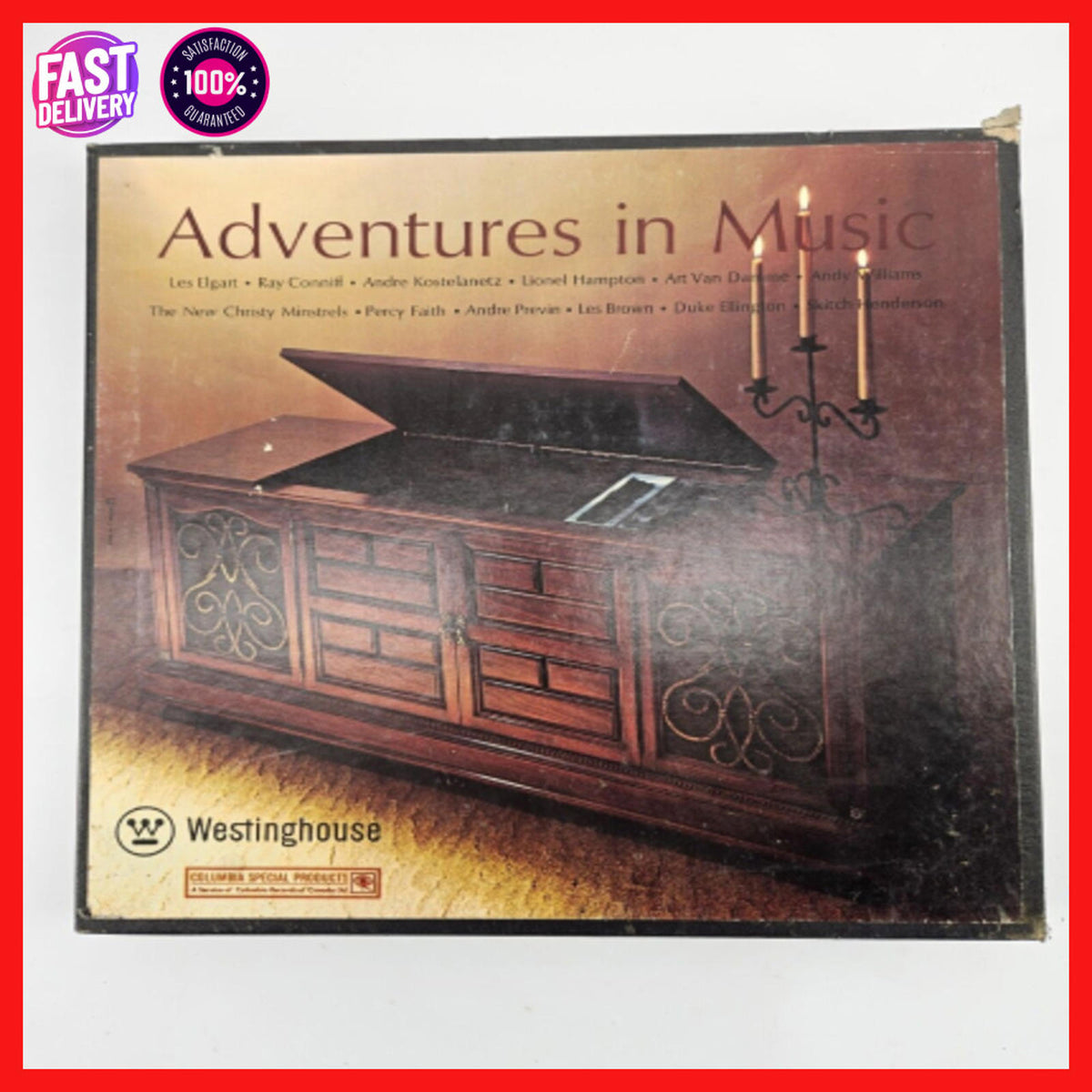 Aventures musicales - Westinghouse - 10 vinyles