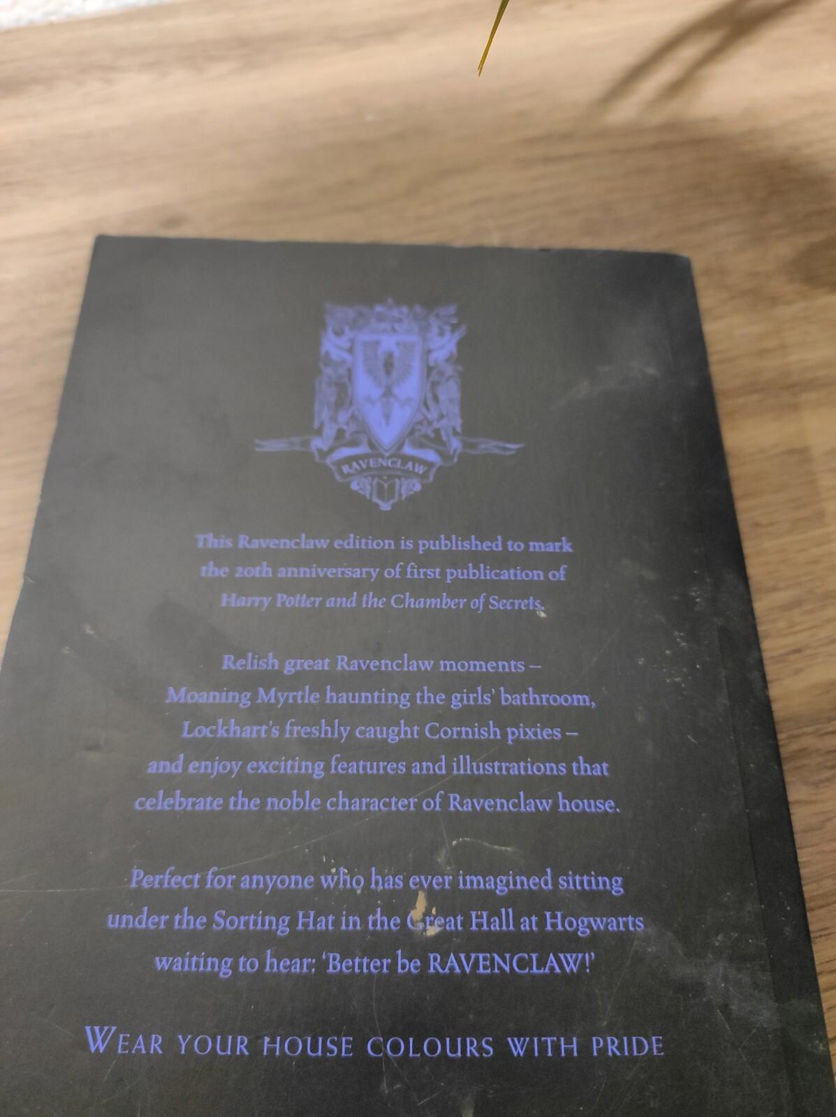 Harry Potter and the Chamber of Secrets - Ravenclaw Edition J. K.