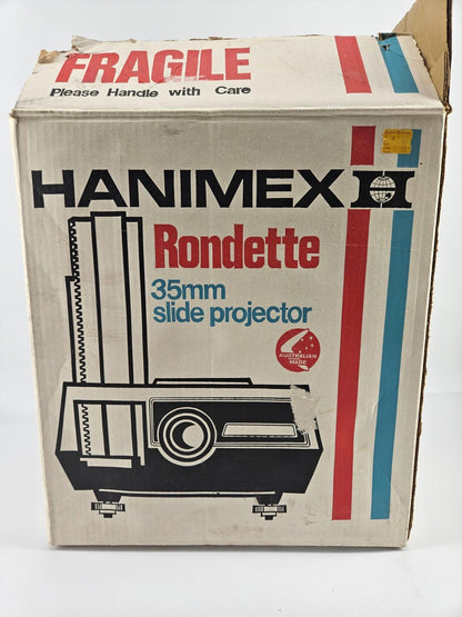 Hanimex Rondette 1200 RF 35MM Slide Projector *Parts*