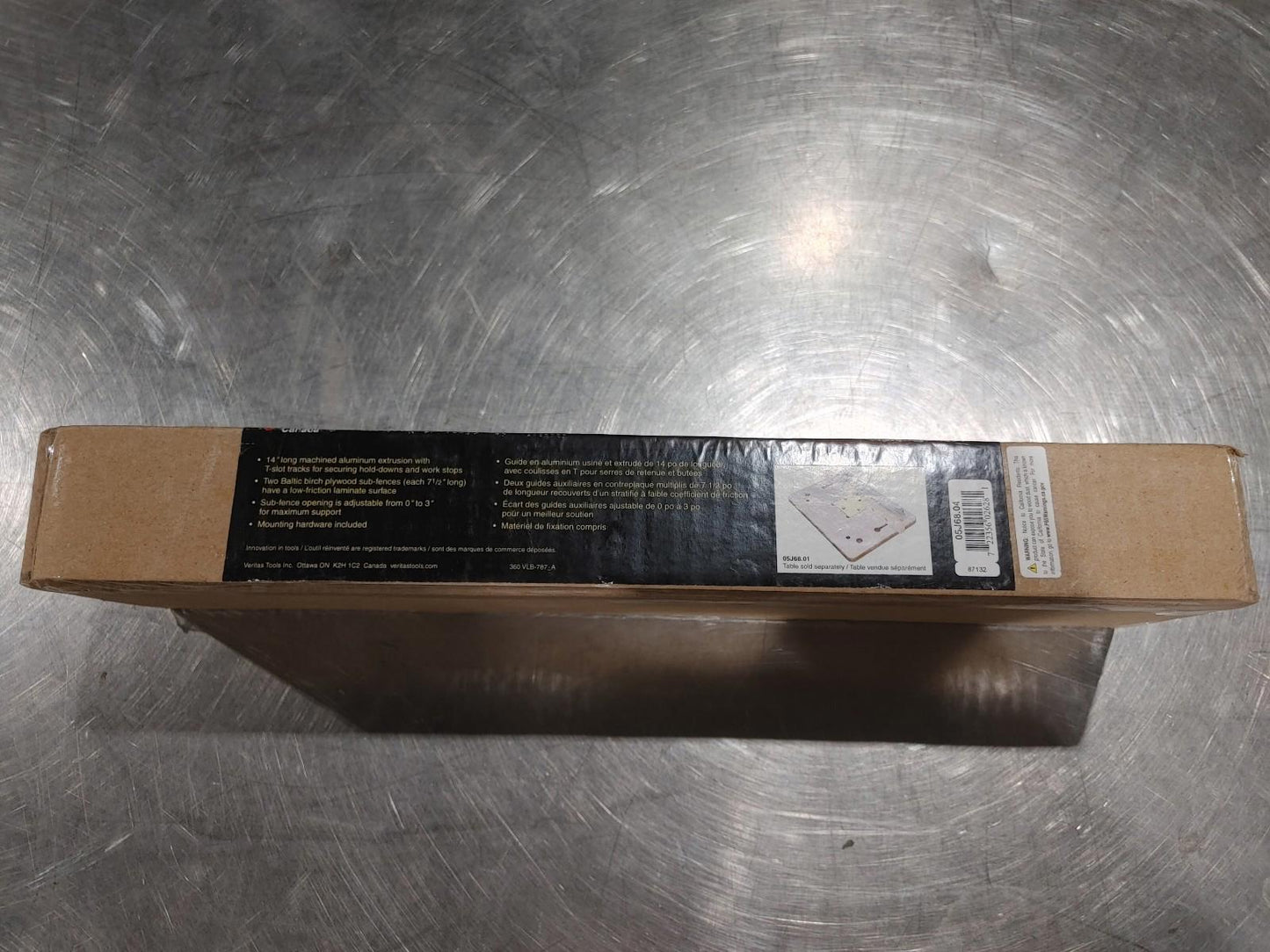 Brand New Sealed Veritas Fence for Small Drill-Press Table 14inch Guide
