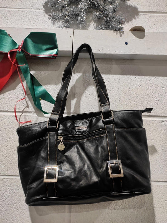 Nygard Colllection Women’s black travel tote handbag