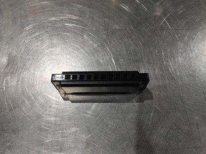 Good Condition Movember Foundation Metal Harmonica Black Tested Working