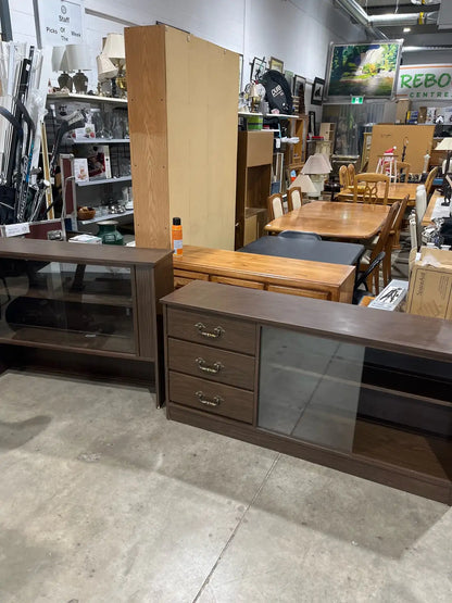 Display Cabinet - TV stand 2 pieces unit