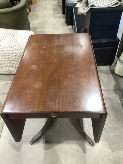 Gibbard Antique Brandt Drop Leaf Dining Table