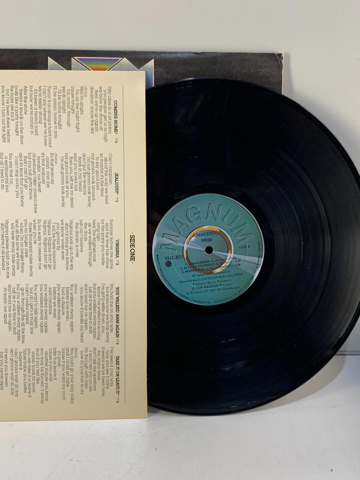 Prism - Armageddon, vinyle, LP, album, 1979, pop rock