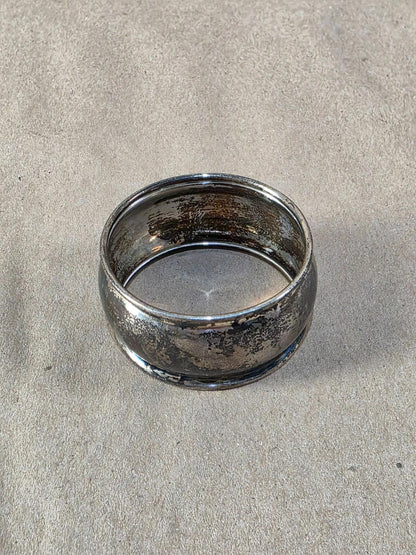 Vintage English Birks Sterling Napkin Ring engraving