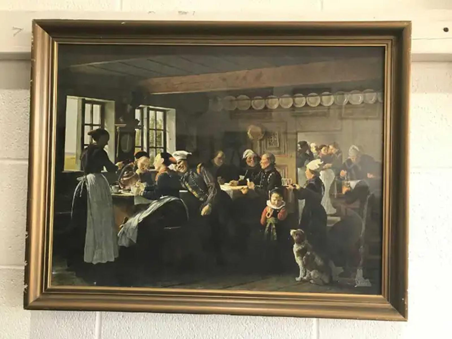 Framed Painting.