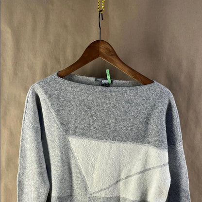 Vince Women’s Gray Geometric Sweater (Size S)