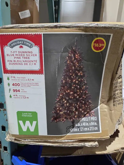 Holiday Time 7ft Prelit Christmas Tree
