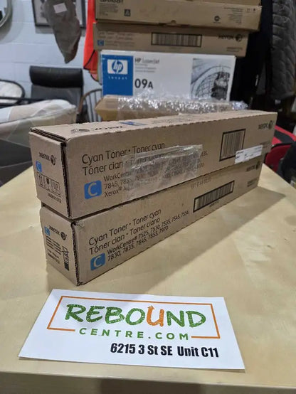 Xerox Cyan Toner Cartridges 006R01512 - 2 Available