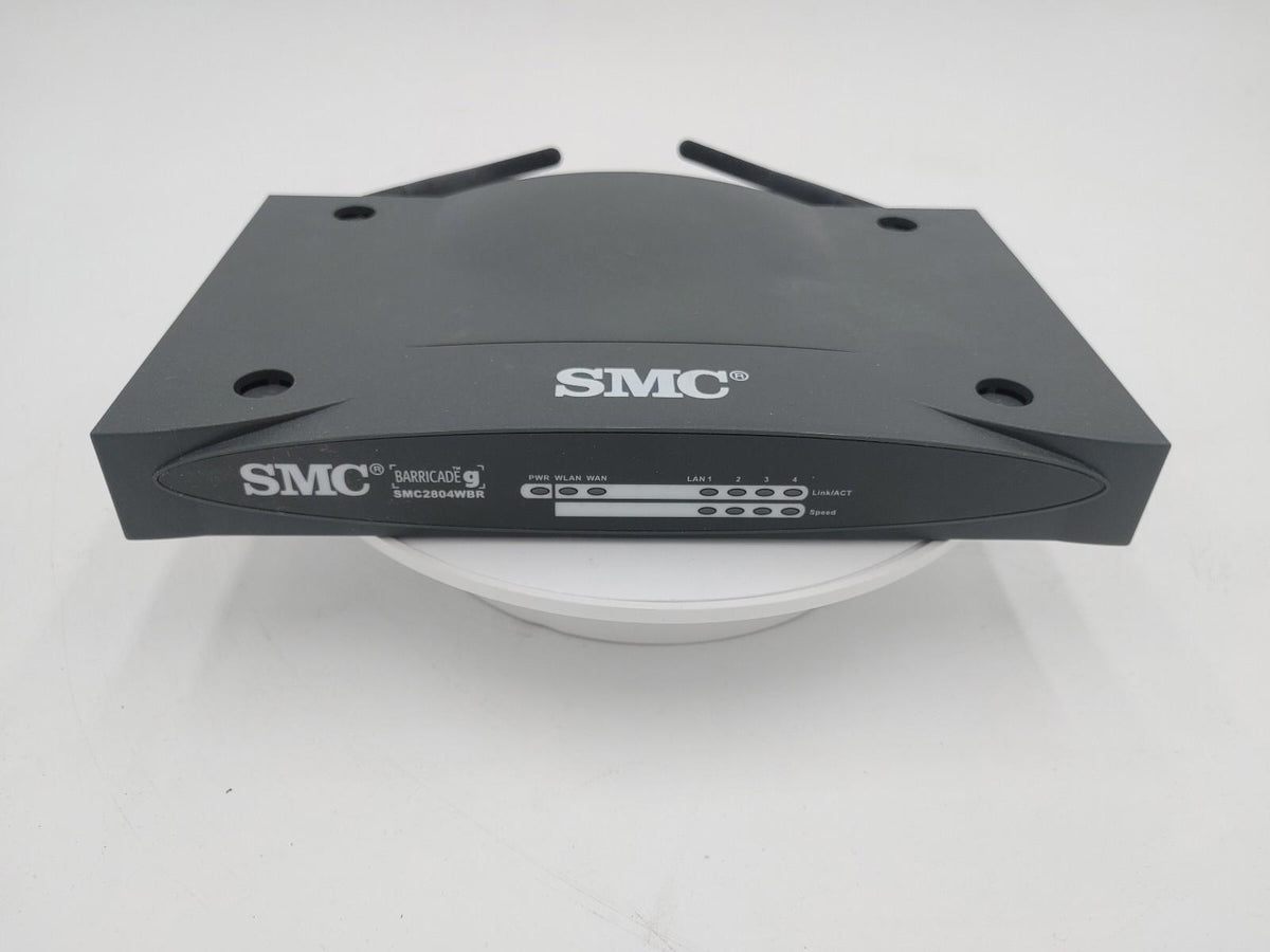 Excellent état : routeur sans fil/DSL SMC Networks SMC2804WBR gris, non testé