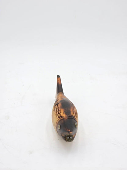Vintage Fish Bottle Opener Hand Carved Wooden Sculpture