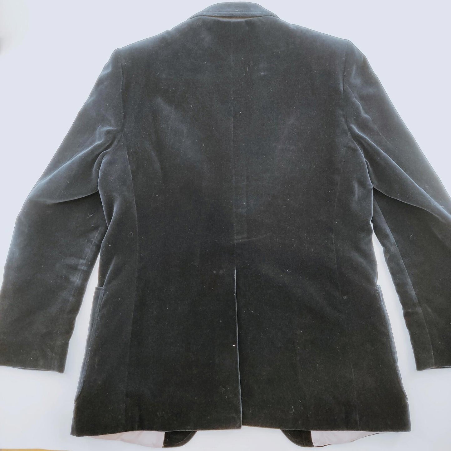 Vintage Woodward's Men's Blue Velvet Blazer