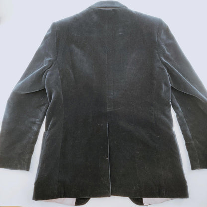 Vintage Woodward's Men's Blue Velvet Blazer