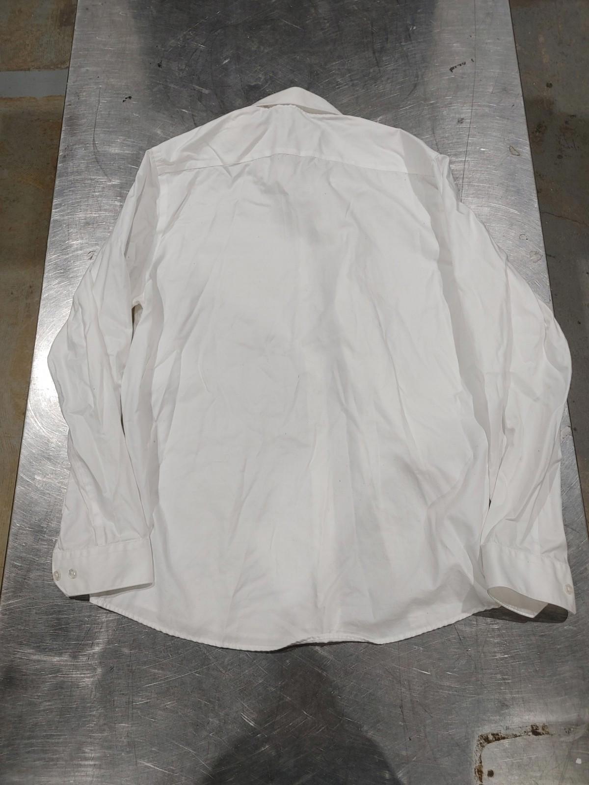 Brand New RW&CO White Button-Down Dress Shirt Size XL Neck 17-17.5 Non-Iron