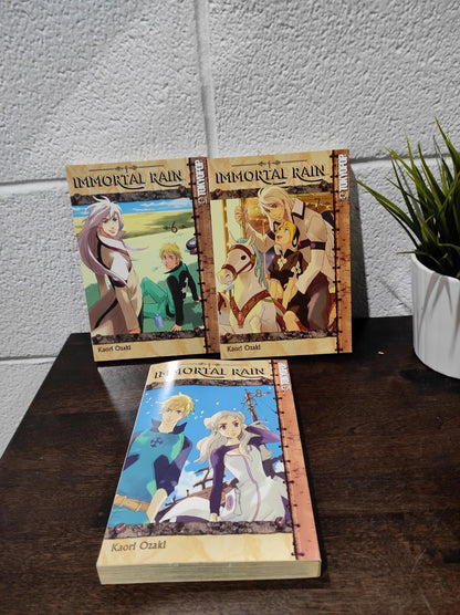 Immortal Rain Manga Volumes 1-4, 6, 7, 8 series English by Kaori Ozaki