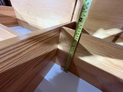 Bookcase with for drawers