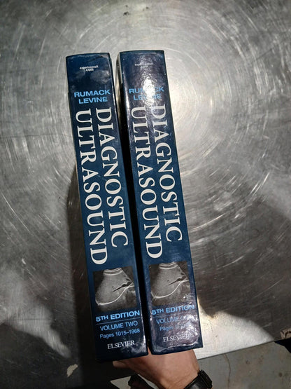 Volumes 1&2 Diagnostic Ultrasound 5th Edition GOOD CONDITION