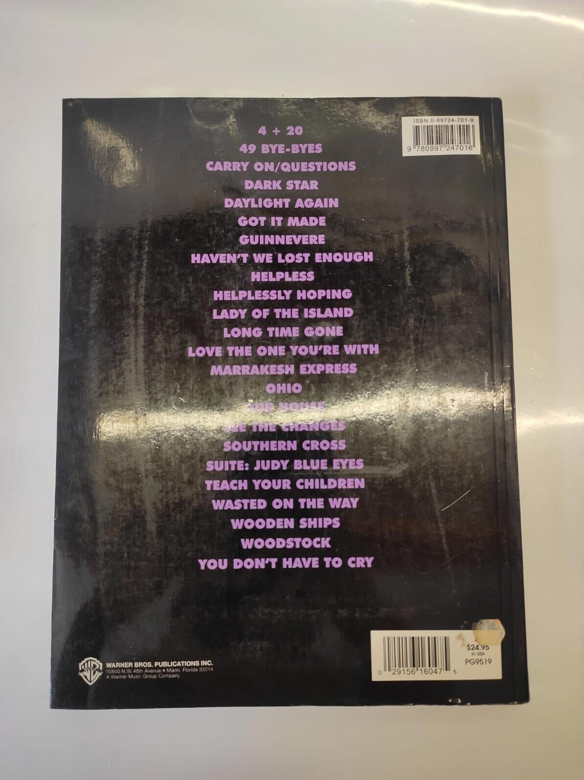 THE CROSBY, STILLS, NASH & YOUNG - THE GUITAR COLLECTION: By David Mint