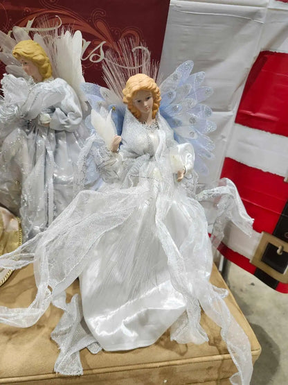 Angel Christmas Tree Topper Decorations - 3 Available