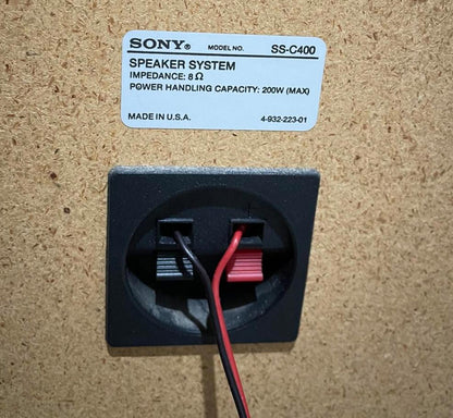 Large SONY Speakers - For Parts