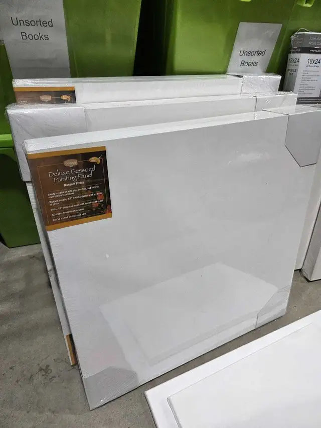 New! Various Sized Blank Canvases