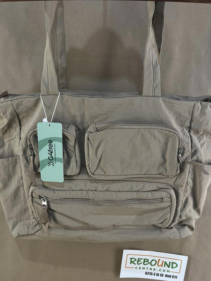 NWT G4Free Beige Tote Bag