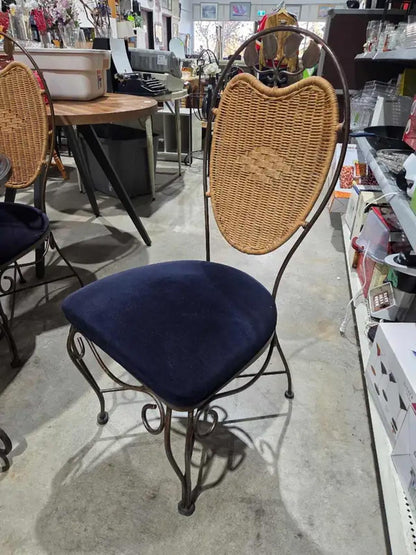 Iron Mosaic Tiled Dining Table & Chairs