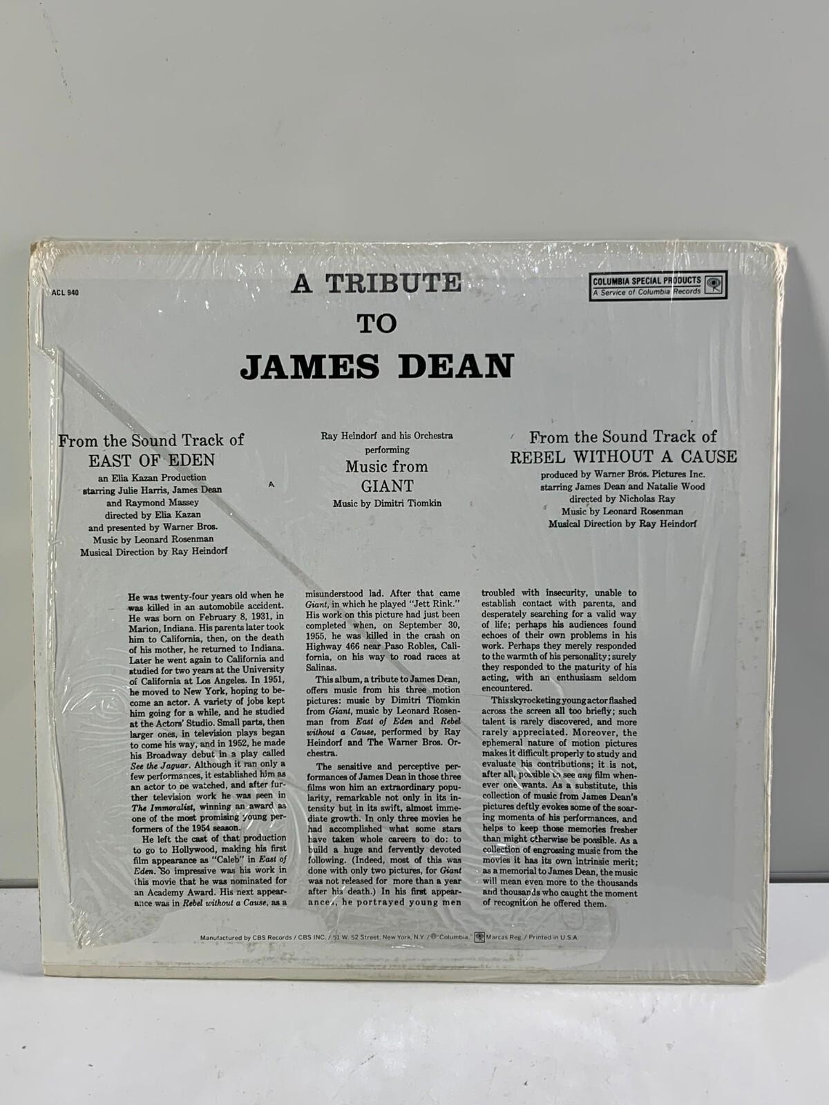RAY HEINDORF - Hommage à James Dean ACL 940 1957 LP (série pour collectionneurs)