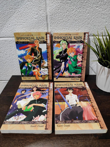 Immortal Rain Manga Volumes 1-4, 6, 7, 8 series English by Kaori Ozaki