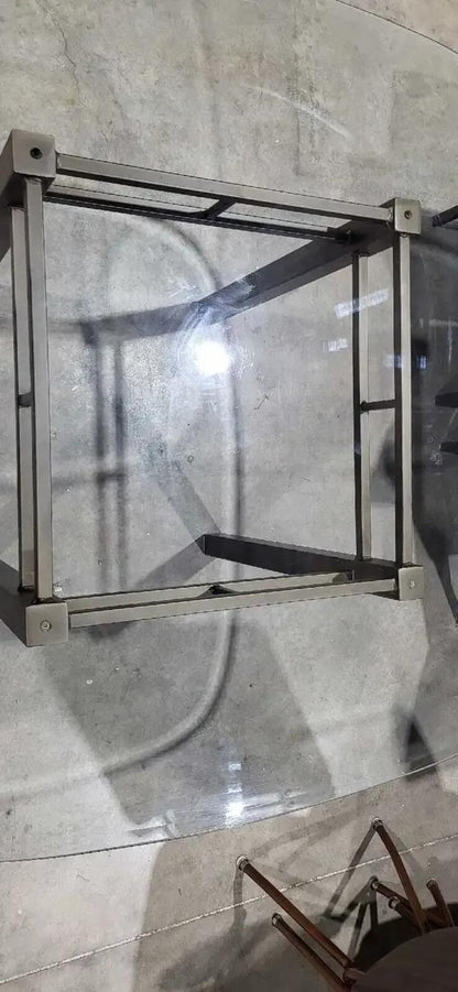Square Glass Dining Table 45 x 45 x 29.5