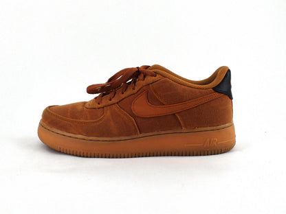 Nike Air Force 1 Low 2018 Monarch Gum - Size 7Y US, 40 EU - Orange, Pre-Owned