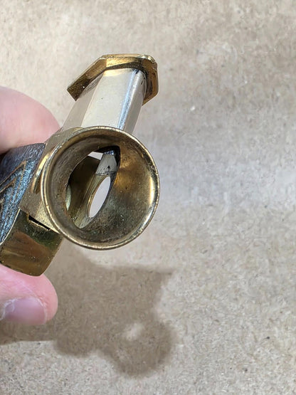 Heavy Brass Cigar Cutter PFEILRING | Vintage German Guillotine Cigar Cutter