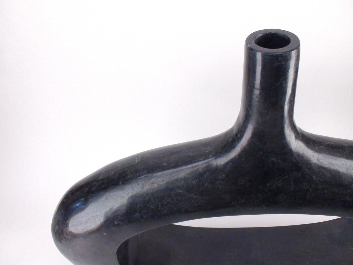GOOD CONDITION Marquis Beverly Hills Extra Large Art Deco Vase Black