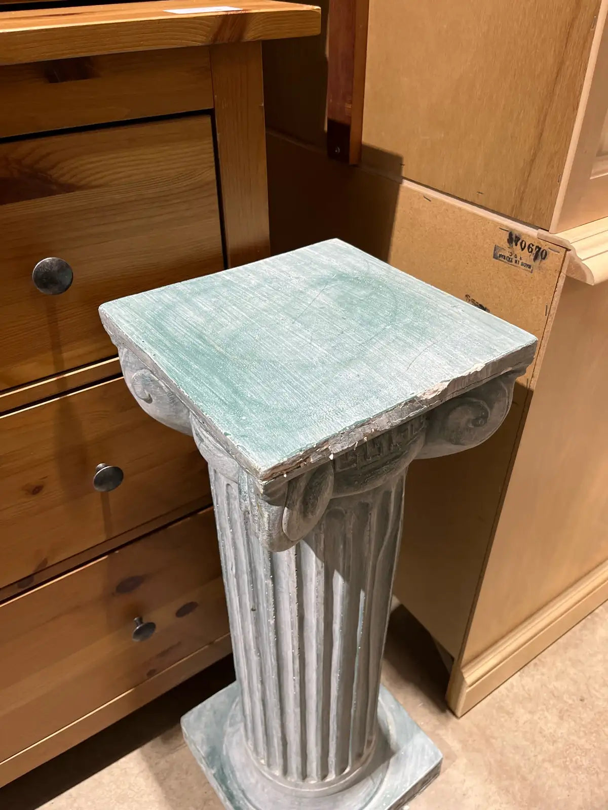 Ancient Greek Column Pedestal decor