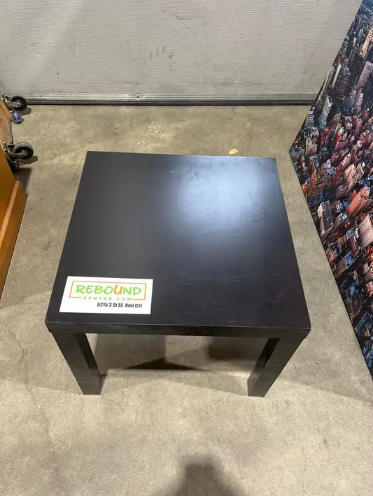 Small black coffee Table