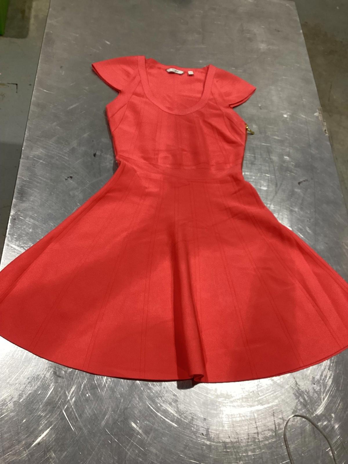GUESS Coral Stretch Fit‑and‑Flare Skater Dress