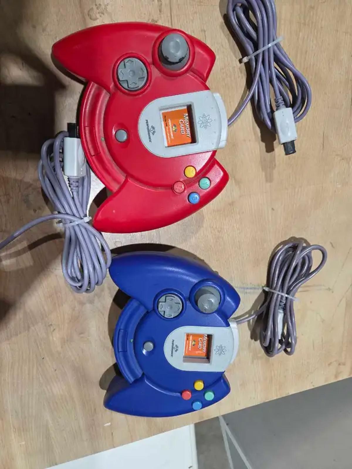 Sega Dreamcast Controllers - 3 Available