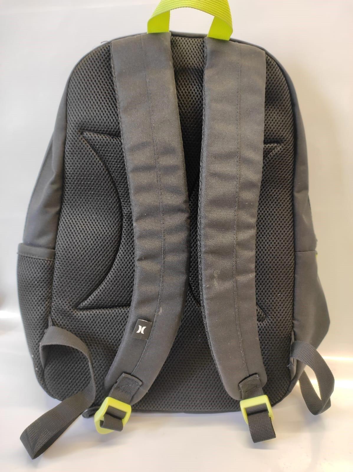 Hurley The One and Only Backpack Lightweight School Work Travel 15" Laptop black