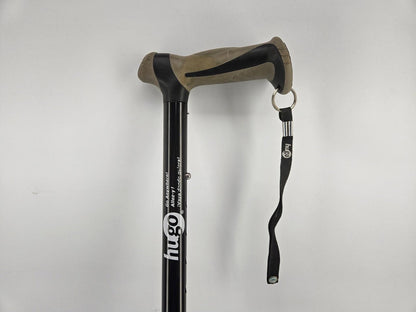 Hugo 32" Ergonomic Handle Folding Shaft Walking Cane