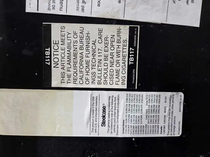 Steelcase Lime Green Chairs (3)